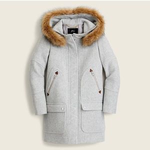 J. Crew chateau parka in Italian stadium-cloth, 0P